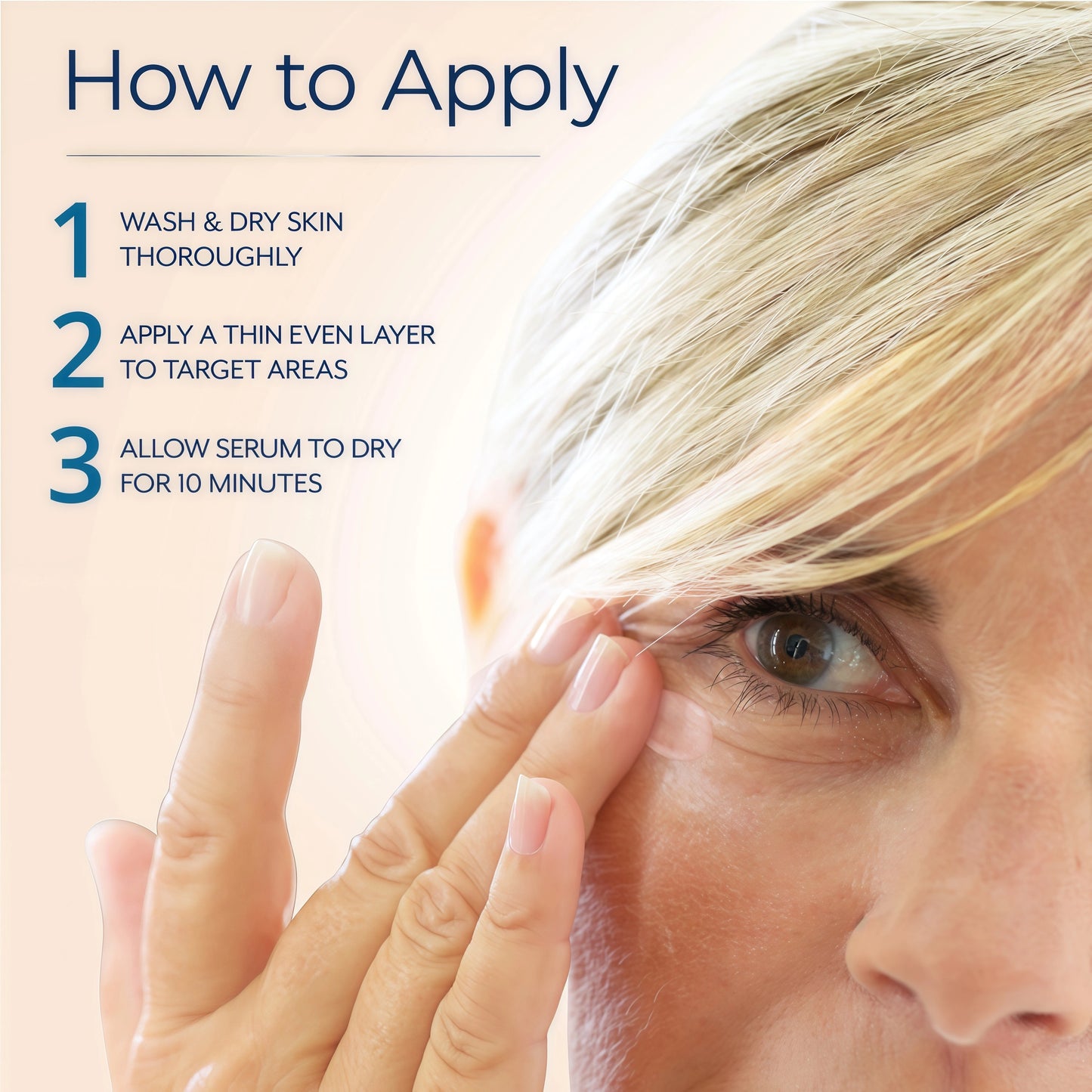 Plexaderm Rapid Reduction Eye Serum - Visibly Reduces Under-Eye Bags, Wrinkles, Dark Circles, Fine Lines & Crow's Feet Instantly, Anti Aging Wrinkle Remover for Face, Full Size Tube